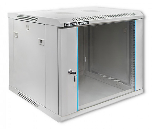 QOLTEC Szafa RACK 19 cali | 9U | 600 x 600 x 500 54486 - 1329956 - zdjęcie 3